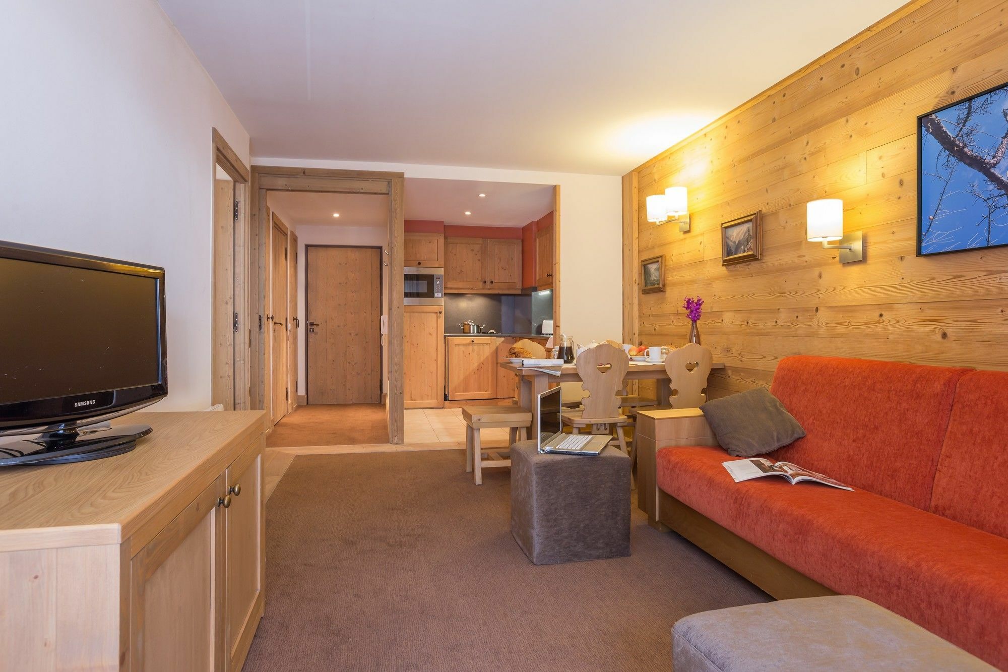 Residence Pierre & Vacances Premium Les Chalets Du Forum Courchevel Exterior photo